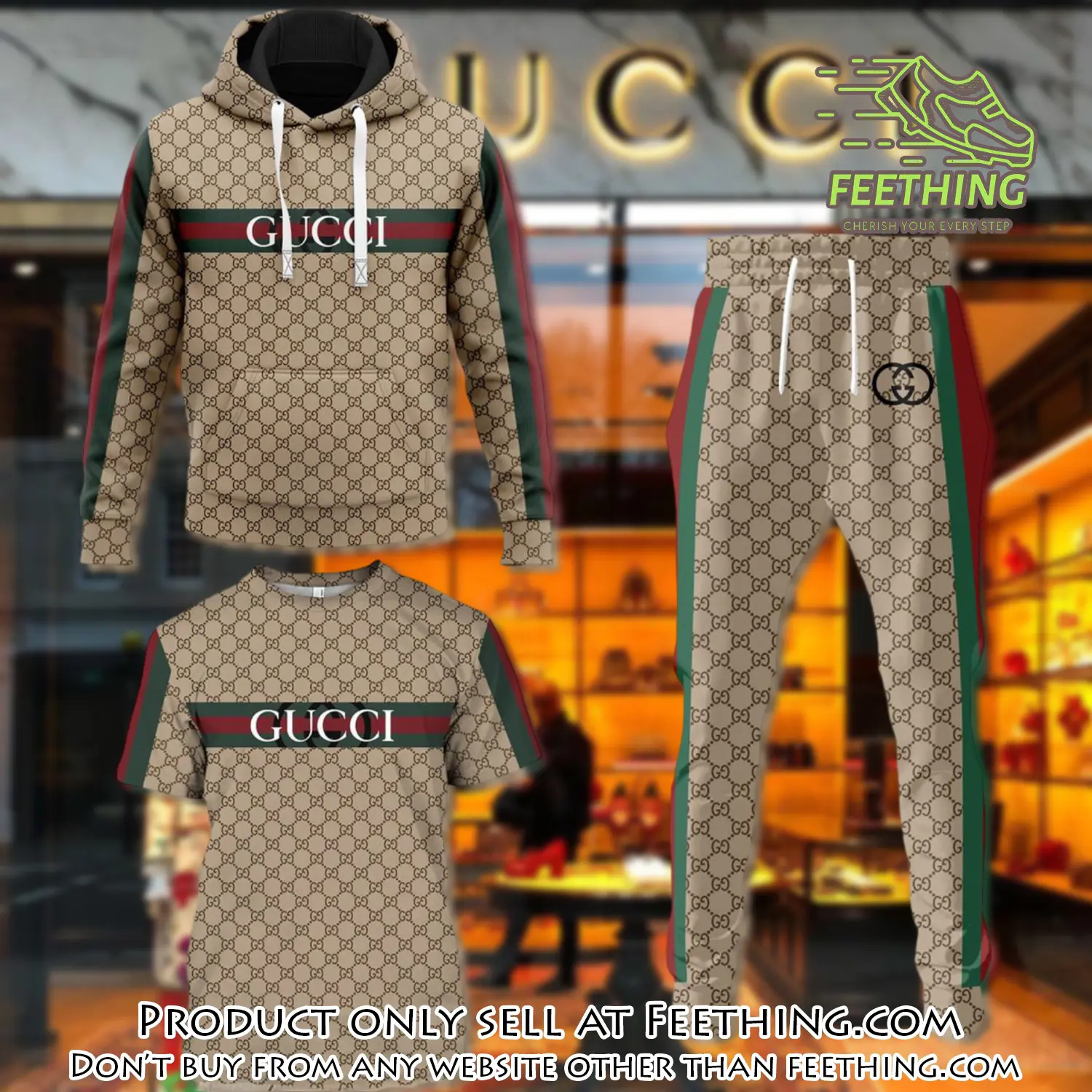 Gucci luxury brand combo tshirt hoodie long pants set trending 24 outfit sport lcs1036 ft4331360